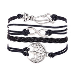 Leather Charm Bracelet