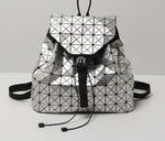 Silver Geo Drawstring