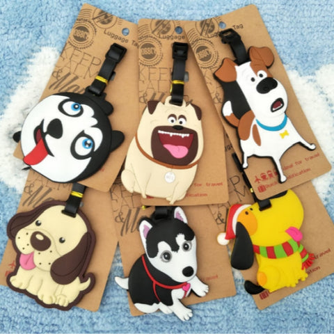 Puppy Luggage Tag