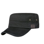 Canvas military style cap