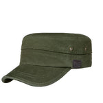 Canvas military style cap