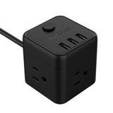 3 USB  & 3 US Outlet