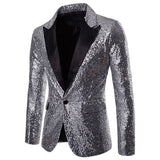 Sequinned Tuxedo Blazer